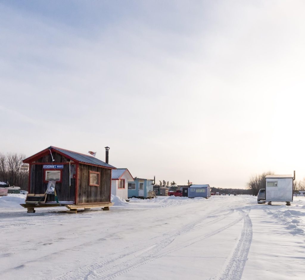 Location de cabanes sur la glace
